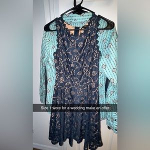 Size 1 old navy dress worn once for a few hours to a wedding